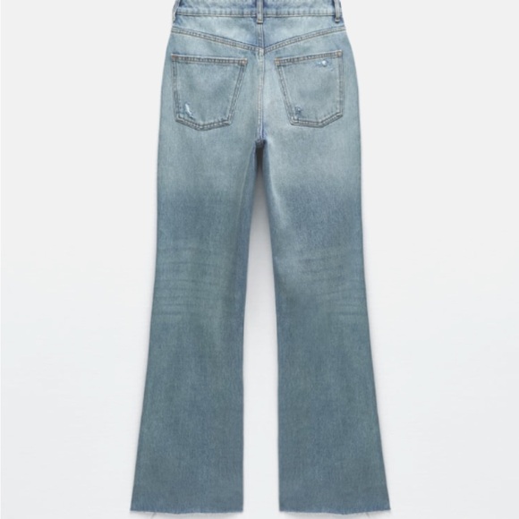 ZARA NWT HIGH WAISTED WIDE LEG JEANS - Picture 7 of 7